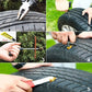 68pc Tire Repair Kit DIY Flat Tire Repair Car Truck Motorcycle Home Plug Patch