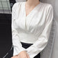 Fashion Design V-neck