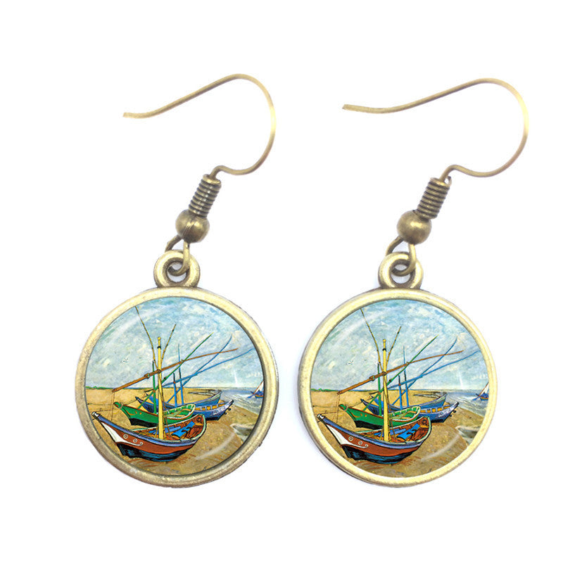 Fashionable And Minimalist Style Hoshino Earrings