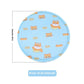 Pet Ice Mat Round Gel Dog Multifunctional Cooling Cool Pad