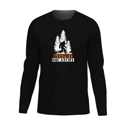 Keep It Squatchy Men Long Sleeve Shirt