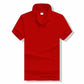 Cotton-polyester Polo Shirt Short-sleeved Work Clothes Custom Printed Culture Advertising Shirt Business Attire Lapel T-shirt Embroidery