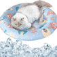 Cat Dog Pet Cooling Mat Cushion Pad Bed Summer Cool Down Comfortable Soft For Pets And Adults