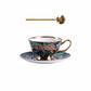 Large Capacity Bone China Coffee Mug Set
