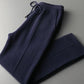 Pure Wool Knitted Pants for Men