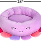 Shark Pet Bed - Large Ultrasoft Official Plush Pet Bed Maui Pineapple Pet Bed - Large Ultrasoft Official Plush Pet Bed