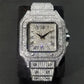 Ice Out Square Watch For Men
