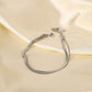 Men's Stainless Steel Snake Bones Chain Double-layer Bracelet