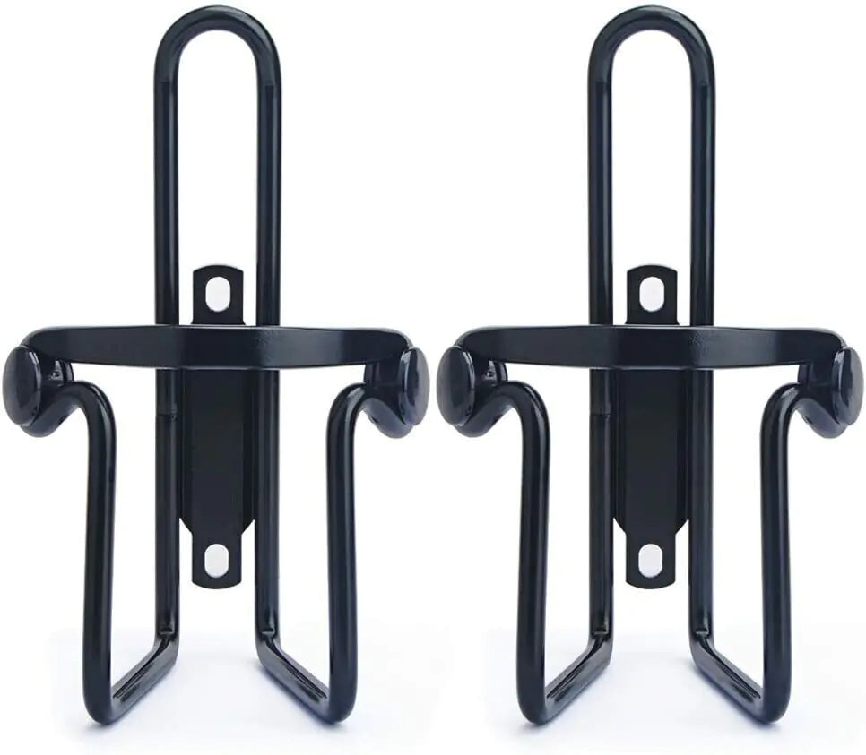 2 Packs Bike Water Bottle Cages Bicycle Lightweight Aluminum Alloy Bottle Holder