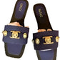 Fashion Design Flat Sandals