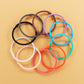 Simple Thin Cross Silicone Bracelet