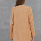 Angel Wings Pocketed Open Front Long Sleeve Cardigan
