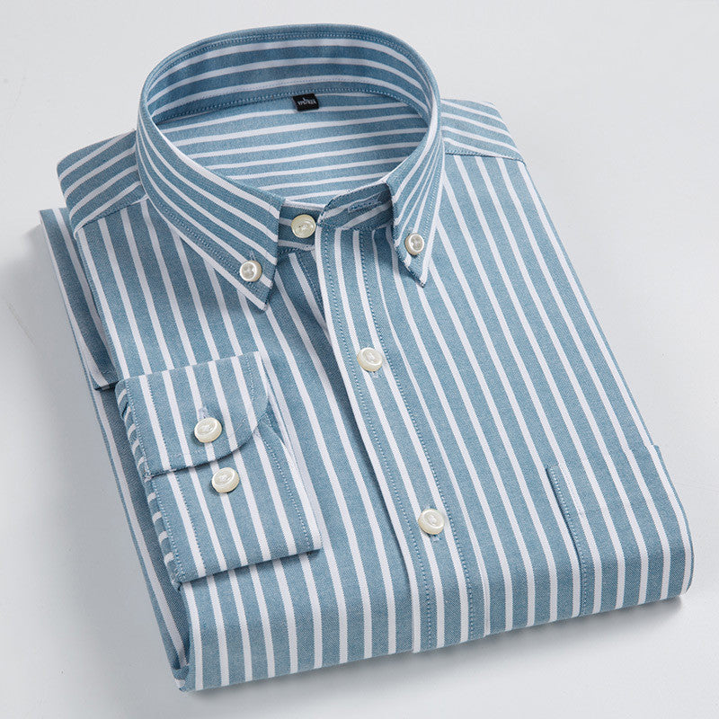 Oxford Shirt Men's Long-Sleeved Shirt
