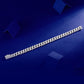 Silver Moissanite A Guiding Light Bracelet For Men And Women