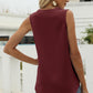 Notched Sleeveless Tank