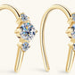 Moissanite 925 Sterling Silver Earrings