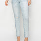 Risen Full Size High Rise Distressed Skinny Jeans