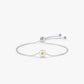 S925 Sterling Silver Enamel Telescopic Bracelet