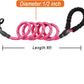 Dog Leashes For Large Dogs Heavy Duty Dog Leash 5 FT With Comfortable Padded Handle And Highly Reflective Threads For Medium Large Dogs Walking Training Running