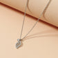 Summer New O Word Chain Hollow Personality Leaf Shape