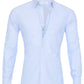 Men's Shirt Zipper Shirt Hidden Fake Button