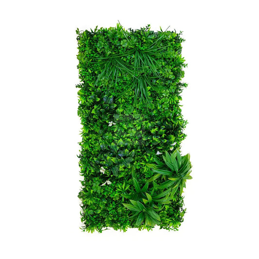 Artificial White Oasis Living Wall Garden 28SQ FT UV Resistant