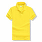Cotton-polyester Polo Shirt Short-sleeved Work Clothes Custom Printed Culture Advertising Shirt Business Attire Lapel T-shirt Embroidery