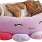 Shark Pet Bed - Large Ultrasoft Official Plush Pet Bed Maui Pineapple Pet Bed - Large Ultrasoft Official Plush Pet Bed