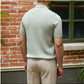Lapel Polo Shirt Casual Short-sleeved Knitted T-shirt