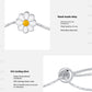 S925 Sterling Silver Enamel Telescopic Bracelet