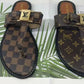Fashion Design Thong Flat sandals
