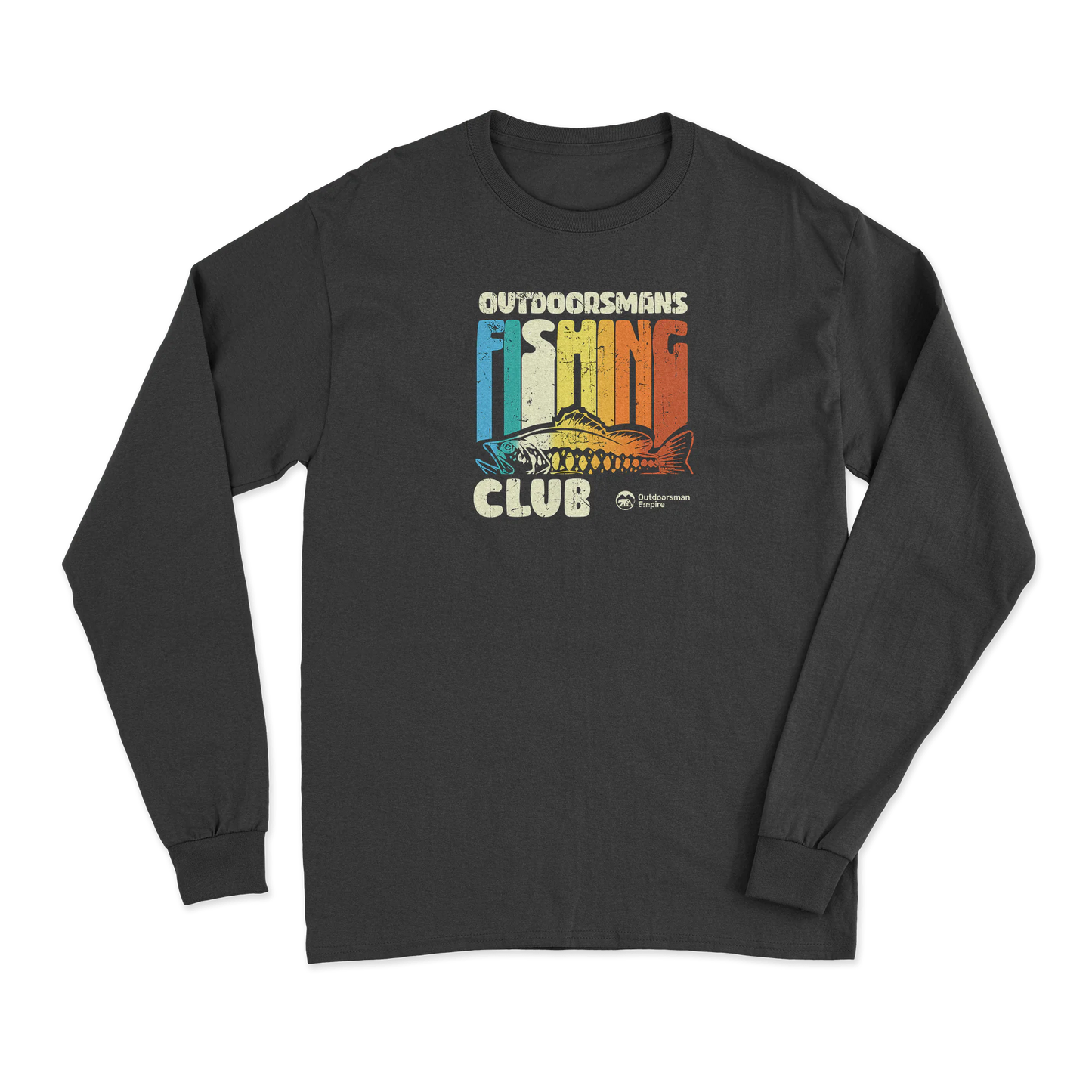 Outdoorsman Fishing Club Men Long Sleeve Shirt