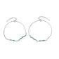 Heart Ripple Couple Bracelet One Pair
