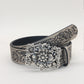 Vintage Punk Style Retro Embossing Love Belt Y2g