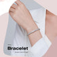 Women's S925 Silver Design Starry Sky Simple Fashion Diamond Bracelet