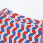 Knit Colorful Plaid Pants