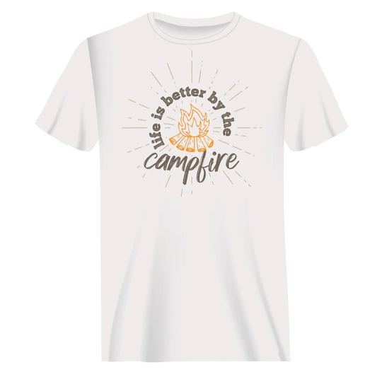 Life Is Better Campfire T-Shirt for Men