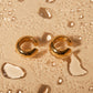 Stainless Steel Letter C Shape Clip On Earrings