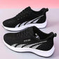 Flat Flying Woven Breathable Mesh Surface Sneaker Women's Casual Soft Bottom Shoes