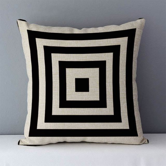 Geometric Abstract Home Decoration Printing Pillow Case