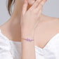 Purple Myosotis Sylvatica Small Flower Bracelet