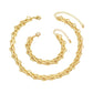 Design Sense Bracelet And Necklace Set Female Niche Exaggerated
