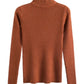 Wild Sweater Women Pullover Slim Fit Turtleneck Women Sweater