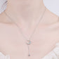 Star & Moon Moissanite Necklace