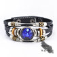 Personalized Three-layer Woven Beads Leather Bracelet