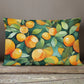 Florida Orange Blossom in Watercolor Throw Pillow