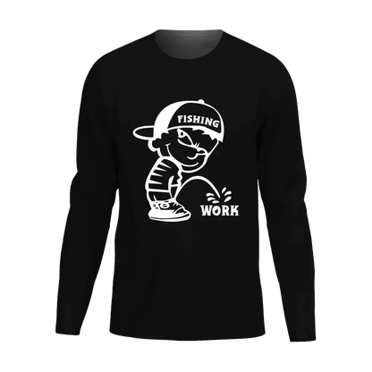 Fishing And Work Men Long Sleeve Shirt