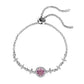 S925 Sterling Silver Bracelet Diamond Bracelet Starry Sky Round Bag Simple