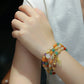 Ethnic Style Natural Jinsi Jade Bracelet Xinjiang Cinnabar Jade