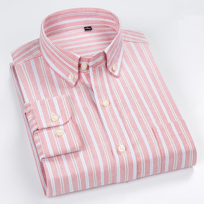 Oxford Shirt Men's Long-Sleeved Shirt